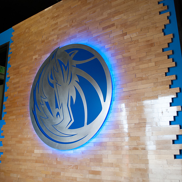 Dallas Mavericks Metal Sign | Davis Metal Stamping, Inc.