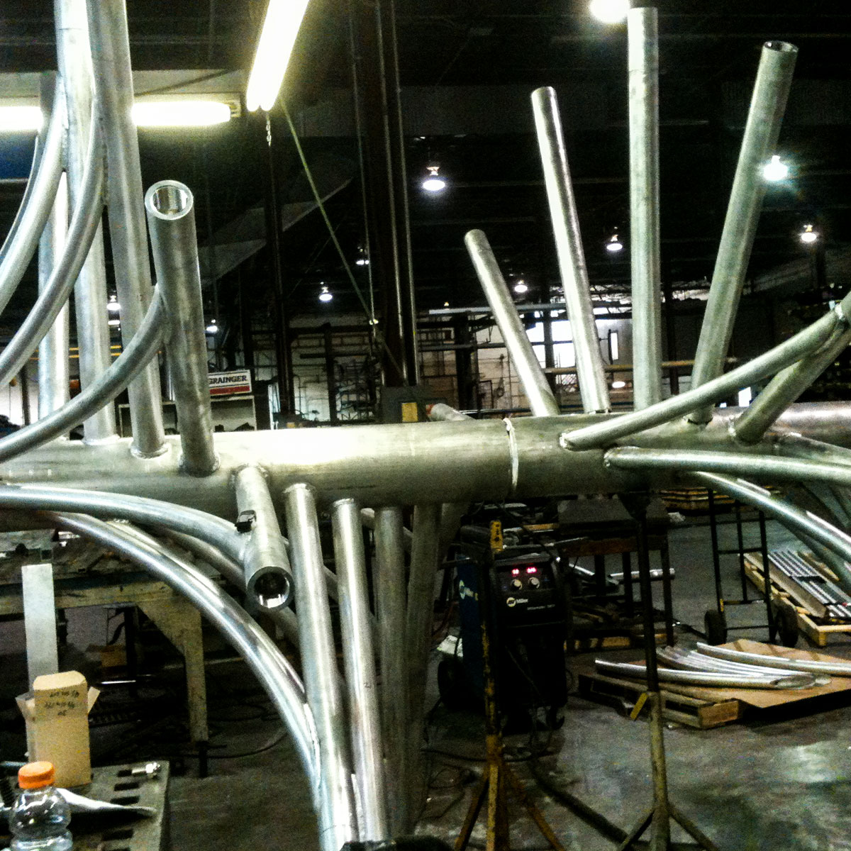 Sculpture Fabrication  Metal Machining Dallas TX